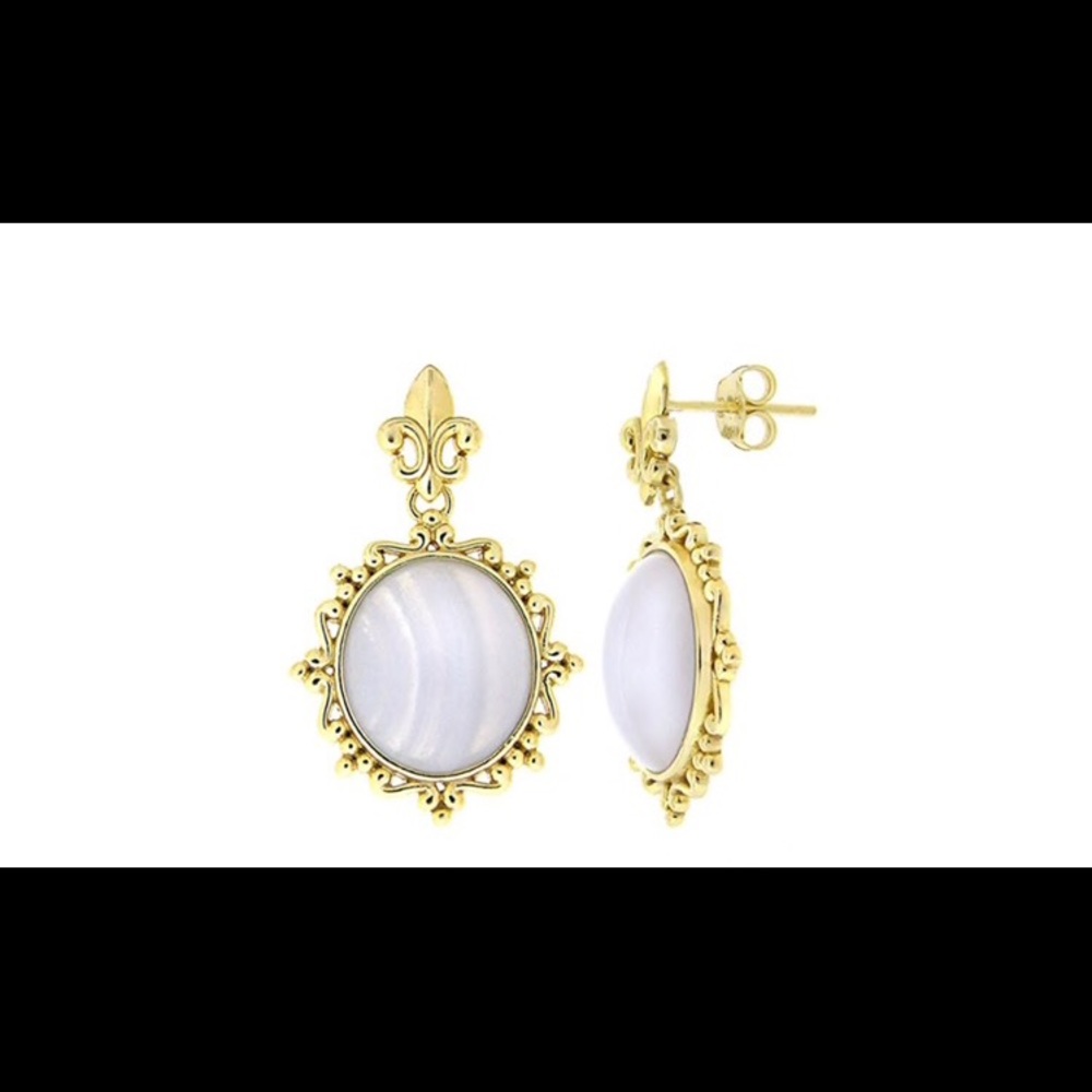 Agate fashion earrings